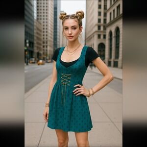 Rare Dirndl by Erika Neumayer Size 4 Stag Aelin Throne of Glass German Designer‎